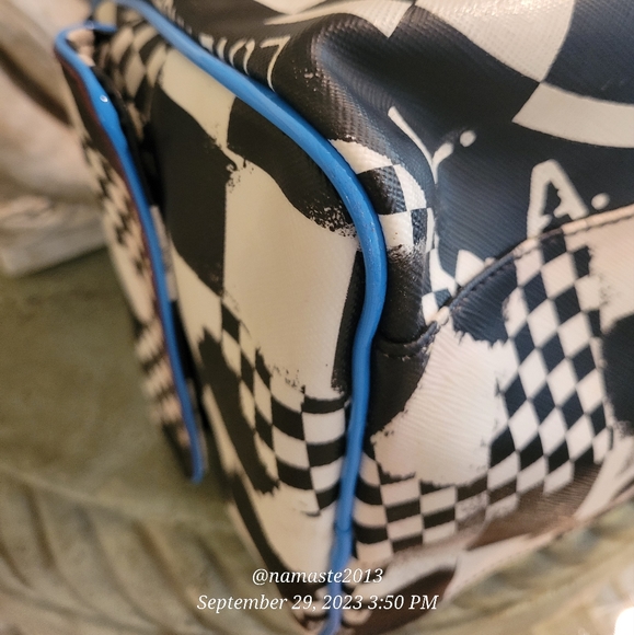 L.A.M.B. by Gwen Stefani Worthington Bristol Dartboard Bag Luxury Designer #515 - Picture 16 of 16